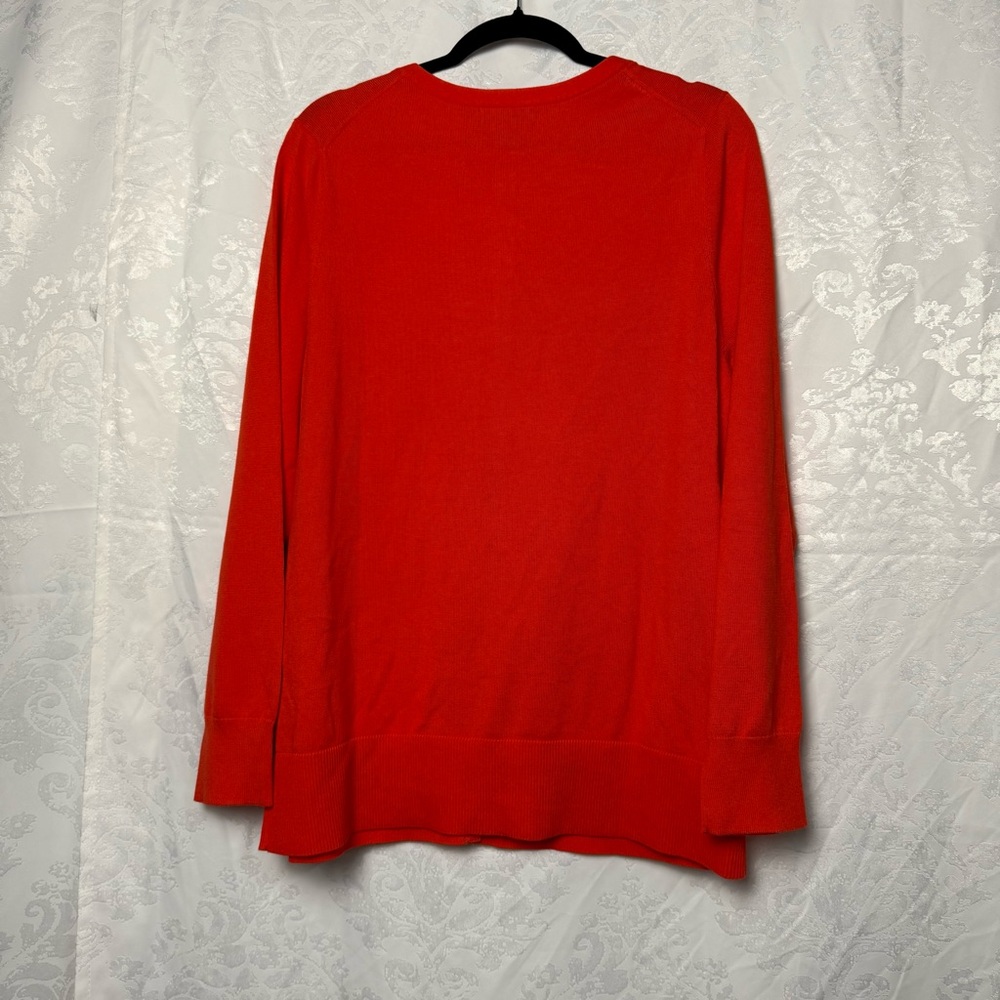 Lands End Button Down Sweater Size 1X - Picture 5 of 6